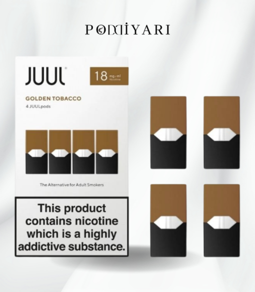 Juul Golden Tobacco Pod Kartuş Poddiyarı