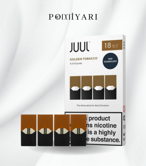 Juul Golden Tobacco Pod Kartuş Poddiyarı