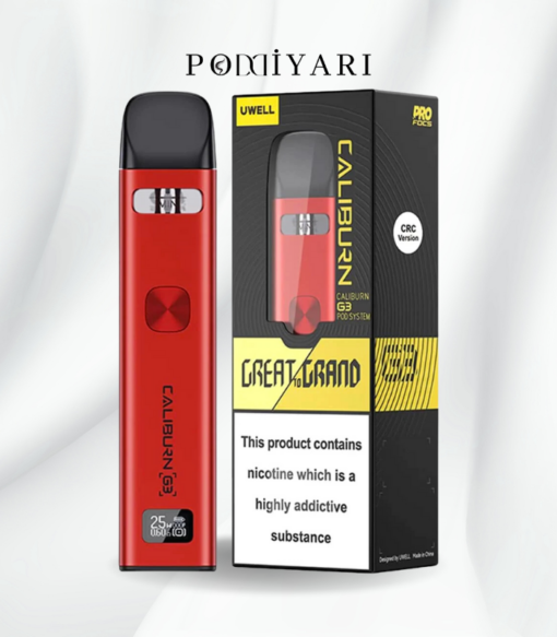 Uwell Caliburn G3 Pod Kit poddiyari.com